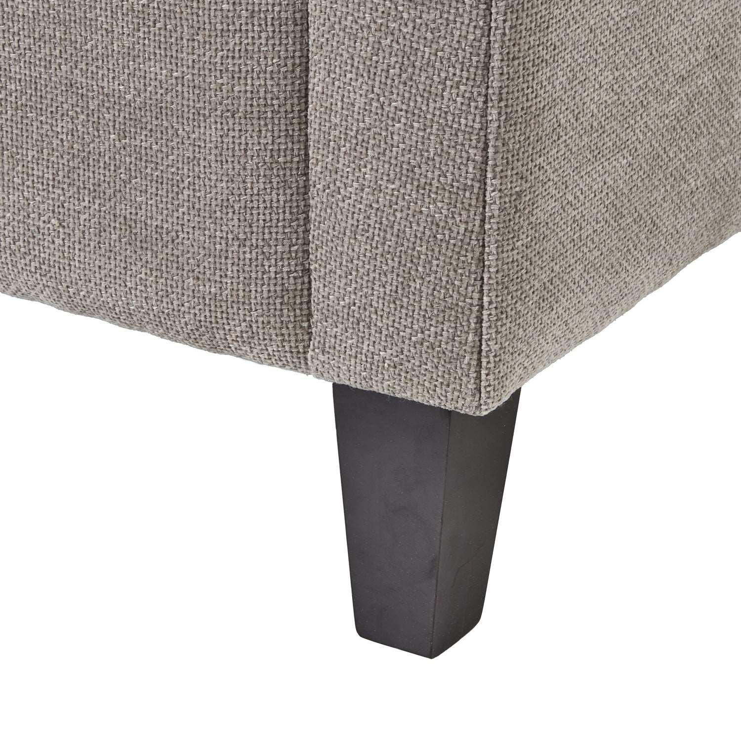 Vesper Taupe Cushion Back Snuggle Chair - SEET London