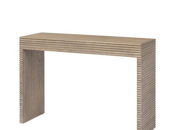 Wickham Ribbed Oak Console - SEET London