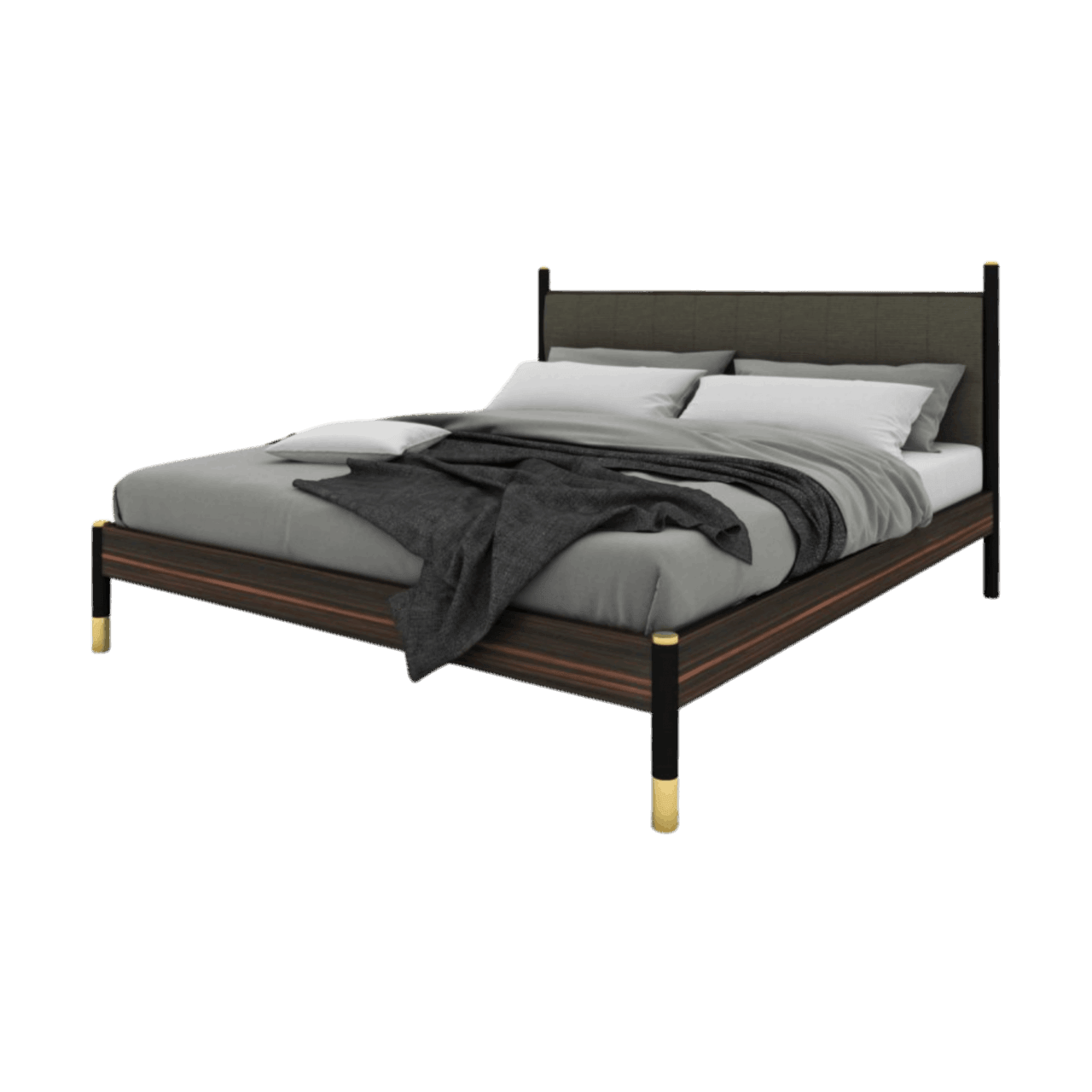 Bali Bed In Grey - SEET London